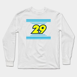 Blaine Perkins #29 2024 NASCAR Design Long Sleeve T-Shirt
